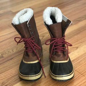 Sorel for J Crew winter boots - limited edition
